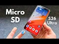 Does Samsung Galaxy S26 Ultra have Micro SD Memory Card Slot Expanding Storage