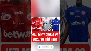 JEZI MPYA SIMBA SC 2025 26 UMEONA DESIGN MPYA YA WANAMSIMBA 