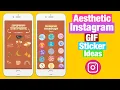 Instagram GIF stickers newest version all names in description