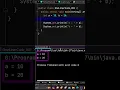 Java Swap Two Numbers Without Using Third Variable