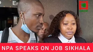 WATCH LIVE NPA Speaks On Jon Sikhala 