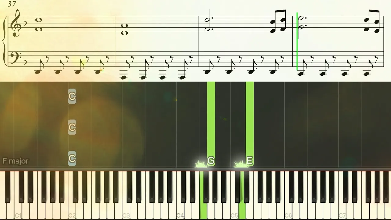 JoJo's Bizarre Adventure: Steel Ball Run: Gyro Zeppeli's Theme - Piano Tutorial + SHEET MUSIC