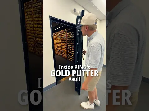 Inside a Golden Golf Vault!
