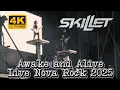 Download Lagu Skillet Awake and Alive Live Nova Rock 2025 4K