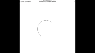 Python Turtle - Draw letter G