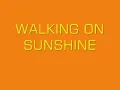 Walking On Sunshine /w Lyrics - Katrina & The Waves