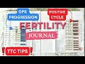 FERTILITY JOURNAL OPK Progression Positive Pregnancy Test TTC TIPS