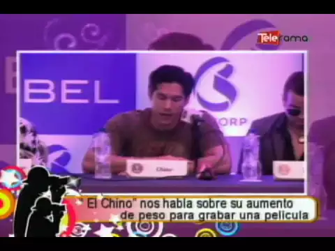 El Chino nos habla sobre su aumento de peso para grabar una pelicula