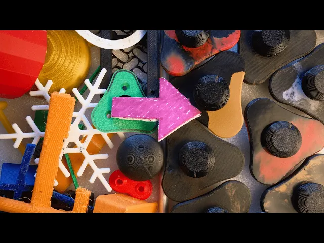 Recycled PLA fidget spinner kit video thumbnail