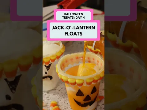 Pumpkin Floats: 13 Days of Dollar Tree Halloween Desserts