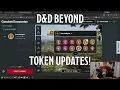 D D Beyond Maps Update New Token Menu Token Resizing Shared Dice on Mobile Nerd Immersion