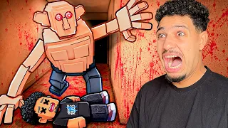 هذا الوحش اكل كل اصدقائي😨ويريد اكلي انا ايضا😱-HE ATE THEM!