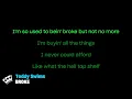 Teddy Swims - Broke (Karaoke Version)