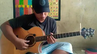 kasih tak sampai padi fingerstyle alif ba ta