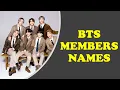 Download Lagu BTS MEMBERS NAMES AND PICTURES