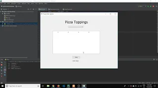 Python Tutorial app - Connection to Combo Box