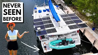 6,000+ WATT 🤯 2023 Royal Cape 530 Sailing Catamaran Yacht Tour
