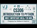 CS306 Midterm Preparation 2026 Most Important Topics VU Gate