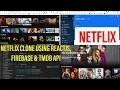 Netflix Clone Using ReactJs FireBase TMDB API Complete