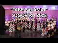 Download Lagu TABE SALAMAT || SDGCF IX TAHUN 2023 || BAHANA BATARA CHOIR