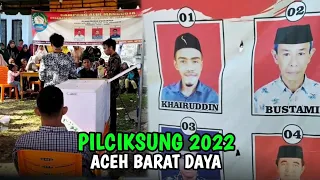 Pilkades Abdya 2022 Bukan Mencoblos Tetapi Pilih Tong ! | Propinsi Aceh