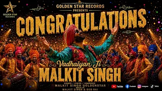 congratulations malkit singh golden star bob rai new punjabi song 2026