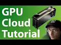GPU Cloud Tutorial with Jupyter Notebook Lambda