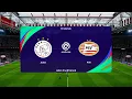 eFootball PES 2021 - Ajax vs. PSV Eindhoven [1080p 60 FPS]