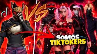 Tiktoker me HUMILLA EN VIVO y me dice que soy PURO CLIP😱 *La rete a un 4vs1*