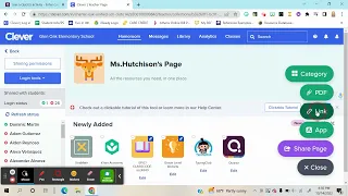 Adding Quizizz Join Page to Clever