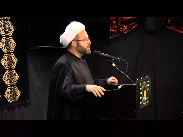 ⁣5 محرم 1436 -كلمة لسماحة الشيخ عبد المنعم شرارة