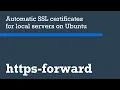 https-forward reverse proxy for SSL certs on Ubuntu