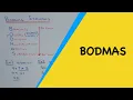 What is BODMAS Brackets Powers Division Multiplication Addition and Subtraction