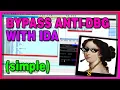 BYPASS and CRACK ANTI-DEBUGGER with IDA REVERSE ENGINEERING TUTORIAL