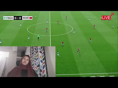 Video Thumbnail: 🔴Nigeria vs Morocco Live I CAF Africa Cup of Nations 2026 Semi-Final Match I PES 21 Simulation