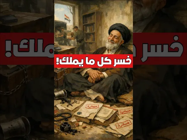 ⁣معمم خسر كل ما يملك .. وبقى مرتاح‼️ | قصص العلماء