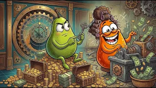 I Became a Millionaire! Who Can Make the Most Money? | Pear Couple