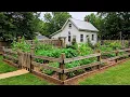 11 Farmhouse Vegetable Garden Fence Ideas Rustic Charm for a Cozy Backyard