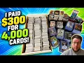 I Bought 4 000 Baseball Cards to sell on Whatnot and eBay Reselling to Fund My Collection