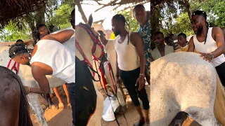 unbelievable see what nollywood actor ibrahim chatta is doing in his house