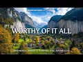Download Lagu Worthy of It All : Soothing Worship Piano \u0026 Powerful Bible Verses With Beautiful Autumn