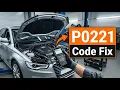 How To Fix P0221 Code - Throttle Position Sensor B Circuit
