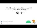 Hindi Character Recognition on Android using TF Lite