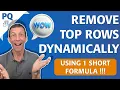 Power Query - Remove Top Rows dynamically