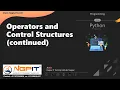 Python - Operators and Control Structures Part 2