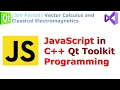 032 - JavaScript in C Qt Toolkit GUI Programming