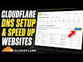 How to setup Cloudflare DNS and speed up websites - Full Guide