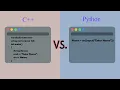 How to take user input in C vs Python C cin vs Python input
