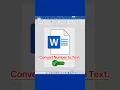 Convert Number to Text Convert Numbers to Words in MS Word