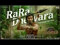 Rara Dheevara (Lyrical) | Swayambhu | Nikhil Siddhartha | Samyuktha | Nabha | Bharat | Ravi Basrur